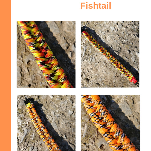 NWOT Unisex Custom Paracord Bracelet - Picture 2 of 8